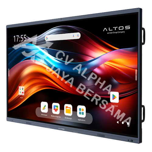 Acer Altos Interactive Flat Panel Display 65" Interactive Touch Screen 4K UHD 3840×2160