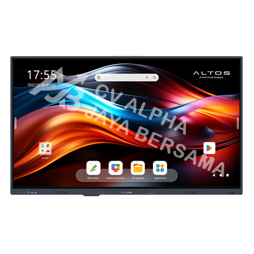 Acer Altos Interactive Flat Panel Display 65" Interactive Touch Screen 4K UHD 3840×2160